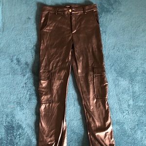 Faux Leather Pants